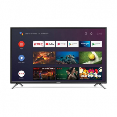 Tv Color 43 Led Sharp Aquos 43bl2ea Black Android 9 0 4k Dvb T2 S2 3hdmi